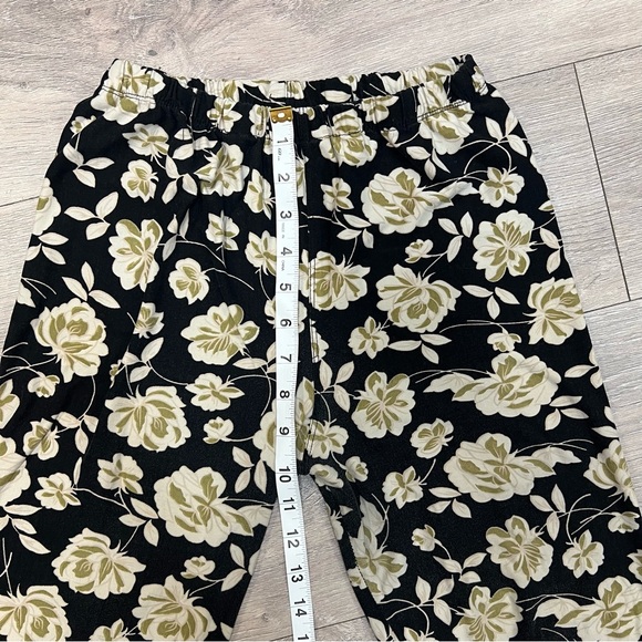 2 Pairs Always Soft Butter Leggings Black Floral Geometric Print Size Medium - Picture 9 of 14